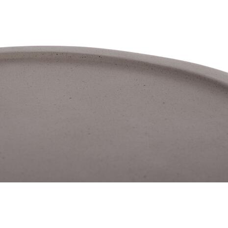 ΒΟΗΘΗΤΙΚΟ ΤΡΑΠΕΖΙ TRED(T) HM18169.03 FIBER CEMENT ΓΚΡΙ-ΦΥΣΙΚΟ RATTAN--Φ40x61Υεκ.