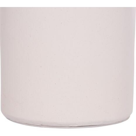 ΒΟΗΘΗΤΙΚΟ ΤΡΑΠΕΖΙ TRED(T) HM18169.02 FIBER CEMENT ΛΕΥΚΟ-ΦΥΣΙΚΟ RATTAN--Φ40x61Υεκ.