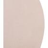 ΤΡΑΠΕΖΙ ΣΑΛΟΝΙΟΥ ΣΤΡΟΓΓΥΛΟ ALLAN HM18162.02 FIBER CEMENT ΣΕ ΛΕΥΚΟ--Φ92x49Υεκ.