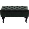 ΤΑΜΠΟΥΡΕ ΥΠΟΠΟΔΙΟ T.CHESTERFIELD EMMA HM226.08 PU ΚΥΠΑΡΙΣΣΙ-ΜΑΥΡΑ ΠΟΔΙΑ 80x45x39Yεκ.