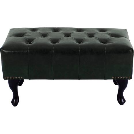 ΤΑΜΠΟΥΡΕ ΥΠΟΠΟΔΙΟ T.CHESTERFIELD EMMA HM226.08 PU ΚΥΠΑΡΙΣΣΙ-ΜΑΥΡΑ ΠΟΔΙΑ 80x45x39Yεκ.