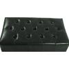 ΤΑΜΠΟΥΡΕ ΥΠΟΠΟΔΙΟ T.CHESTERFIELD EMMA HM226.08 PU ΚΥΠΑΡΙΣΣΙ-ΜΑΥΡΑ ΠΟΔΙΑ 80x45x39Yεκ.
