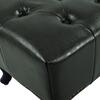 ΤΑΜΠΟΥΡΕ ΥΠΟΠΟΔΙΟ T.CHESTERFIELD EMMA HM226.08 PU ΚΥΠΑΡΙΣΣΙ-ΜΑΥΡΑ ΠΟΔΙΑ 80x45x39Yεκ.
