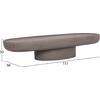 ΤΡΑΠΕΖΙ ΣΑΛΟΝΙΟΥ DESSY HM18153.03 FIBER CEMENT ΣΕ ΓΚΡΙ--151x66x30Υεκ.