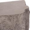 ΚΟΝΣΟΛΑ ΒΡΑΧΟΣ INTERON HM18152.03 FIBER CEMENT ΣΕ ΓΚΡΙ--120x50x71Υεκ.