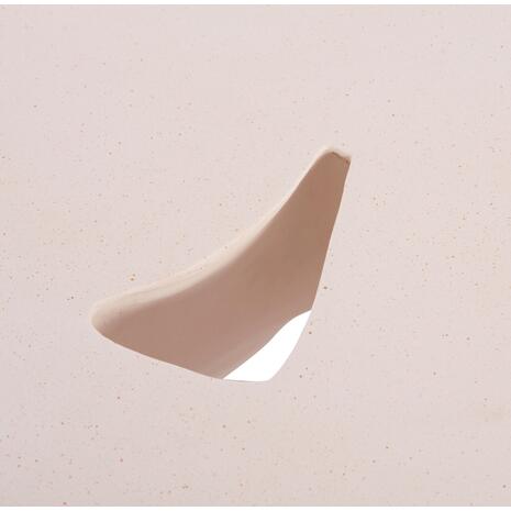ΤΡΑΠΕΖΙ ΣΑΛΟΝΙΟΥ SALLEN HM18161.02 FIBER CEMENT ΣΕ ΛΕΥΚΟ--108x94x38,5Υεκ.