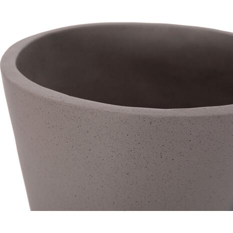 ΔΙΑΚΟΣΜΗΤΙΚΟ ΒΑΖΟ ΔΑΠΕΔΟΥ NEBULA HM4661.03 FIBER CEMENT ΓΚΡΙ--ΞΥΛΟ ΤΕΑΚ Φ60x115Υεκ.