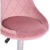 ΣΚΑΜΠΟ ΜΠΑΡ ROSE HM204.42 ΜΕ ΑΜΟΡΤΙΣΕΡ ΧΡΩΜΙΟΥ & ΣΑΠΙΟ ΜΗΛΟ ΒΕΛΟΥΔΟ 48x45x105Υεκ. (σετ 2 τεμαχίων)