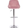 ΣΚΑΜΠΟ ΜΠΑΡ ROSE HM204.42 ΜΕ ΑΜΟΡΤΙΣΕΡ ΧΡΩΜΙΟΥ & ΣΑΠΙΟ ΜΗΛΟ ΒΕΛΟΥΔΟ 48x45x105Υεκ. (σετ 2 τεμαχίων)