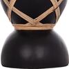 ΔΙΑΚΟΣΜΗΤΙΚΟ ΒΑΖΟ ΔΑΠΕΔΟΥ MAYNARD HM4672.01S TERRACOTTA ΜΑΥΡΟ-RATTAN Φ27.5x50Υ