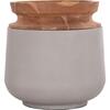 ΔΙΑΚΟΣΜΗΤΙΚΟ ΒΑΖΟ ΔΑΠΕΔΟΥ LINTER HM4662.03L FIBER CEMENT ΓΚΡΙ--ΞΥΛΟ ΤΕΑΚ Φ41x47Υ