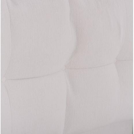 ΚΡEΒΑΤΙ ΜΕ ΑΠΟΘΗΚΕΥΤΙΚΟ ΧΩΡΟ DREAMLET HM716.03 ΛΕΥΚΟ TEDDY ΥΦΑΣΜΑ- ΓΙΑ ΣΤΡΩΜΑ 160x200εκ.