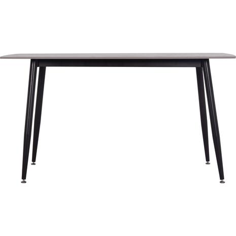 ΤΡΑΠΕΖΙ RAVEN HM18149.13 ΚΕΡΑΜΙΚΟ TOP ΜΕ ΟΨΗ ΓΚΡΙ ΜΑΡΜΑΡΟ 140x80x74Υεκ.
