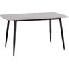 ΤΡΑΠΕΖΙ RAVEN HM18149.13 ΚΕΡΑΜΙΚΟ TOP ΜΕ ΟΨΗ ΓΚΡΙ ΜΑΡΜΑΡΟ 140x80x74Υεκ.