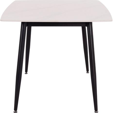 ΤΡΑΠΕΖΙ RAVEN HM18150.01 ΚΕΡΑΜΙΚΟ TOP ΜΕ ΟΨΗ ΛΕΥΚΟ ΜΑΡΜΑΡΟ 160x80x74Υεκ.