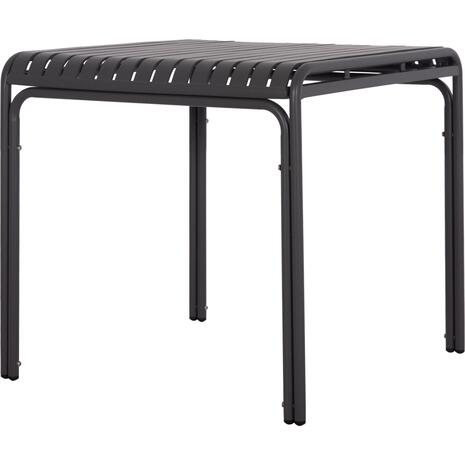 ΤΡΑΠΕΖΙ ΤΕΤΡΑΓΩΝΟ ΑΛΟΥΜΙΝΙΟΥ RACHEL HM6338.01 ΓΚΡΙ 80x80x76Υεκ.