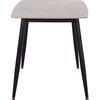 ΤΡΑΠΕΖΙ RAVEN HM9854.13 ΚΕΡΑΜΙΚΟ TOP ΓΚΡΙ ΜΑΡΜΑΡΟ-ΜΑΥΡΟ ΜΕΤΑΛΛΟ 120x70x73Υεκ.