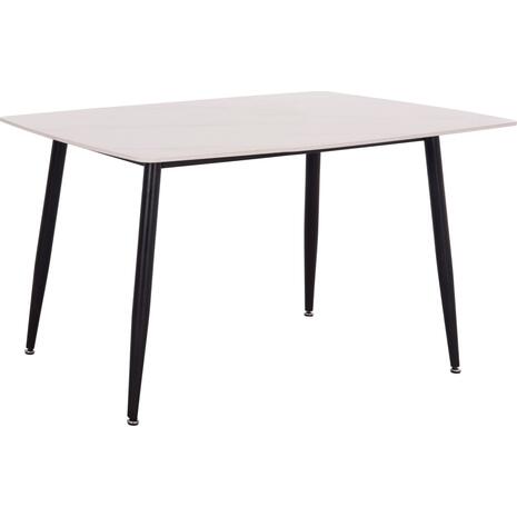 ΤΡΑΠΕΖΙ RAVEN HM18149.01 ΚΕΡΑΜΙΚΟ TOP ΜΕ ΟΨΗ ΛΕΥΚΟ ΜΑΡΜΑΡΟ 140x80x74Υεκ.