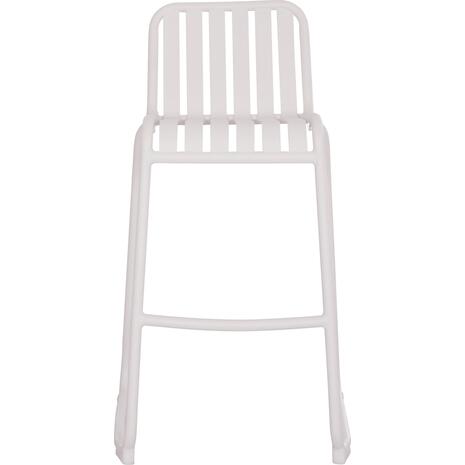 ΣΚΑΜΠΟ ΜΠΑΡ ΑΛΟΥΜΙΝΙΟΥ RACHEL HM6341.02 ΛΕΥΚΟ 47x56,5x98,5Υεκ.