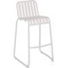 ΣΚΑΜΠΟ ΜΠΑΡ ΑΛΟΥΜΙΝΙΟΥ RACHEL HM6341.02 ΛΕΥΚΟ 47x56,5x98,5Υεκ.