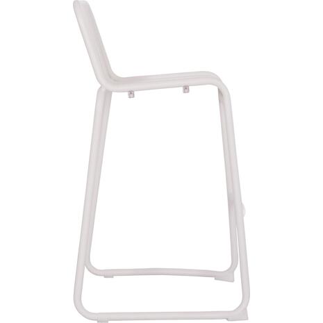 ΣΚΑΜΠΟ ΜΠΑΡ ΑΛΟΥΜΙΝΙΟΥ RACHEL HM6341.02 ΛΕΥΚΟ 47x56,5x98,5Υεκ.