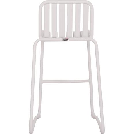 ΣΚΑΜΠΟ ΜΠΑΡ ΑΛΟΥΜΙΝΙΟΥ RACHEL HM6341.02 ΛΕΥΚΟ 47x56,5x98,5Υεκ.