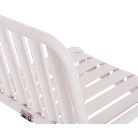 ΣΚΑΜΠΟ ΜΠΑΡ ΑΛΟΥΜΙΝΙΟΥ RACHEL HM6341.02 ΛΕΥΚΟ 47x56,5x98,5Υεκ.