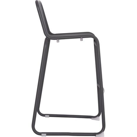 ΣΚΑΜΠΟ ΜΠΑΡ ΑΛΟΥΜΙΝΙΟΥ RACHEL HM6341.01 ΓΚΡΙ 47x56,5x98,5Υεκ.