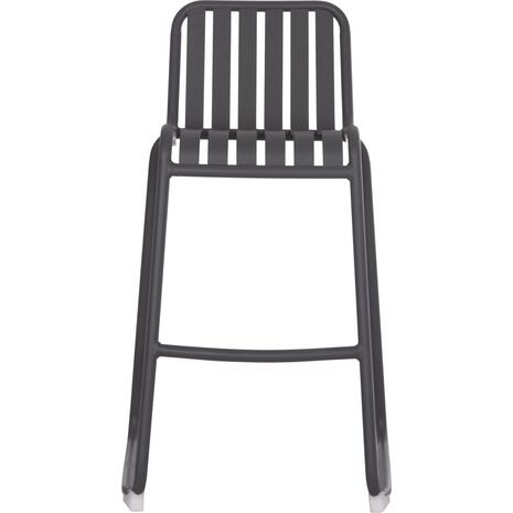 ΣΚΑΜΠΟ ΜΠΑΡ ΑΛΟΥΜΙΝΙΟΥ RACHEL HM6341.01 ΓΚΡΙ 47x56,5x98,5Υεκ.