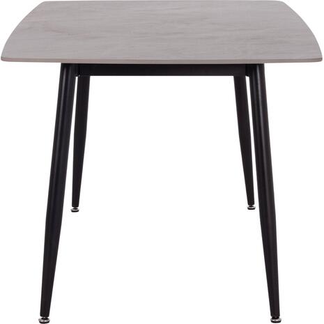 ΤΡΑΠΕΖΙ RAVEN HM18150.13 ΚΕΡΑΜΙΚΟ TOP ΜΕ ΟΨΗ ΓΚΡΙ ΜΑΡΜΑΡΟ 160x80x74Υεκ.
