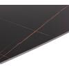 ΤΡΑΠΕΖΙ RAVEN HM18150.02 ΚΕΡΑΜΙΚΟ TOP ΜΕ ΟΨΗ ΜΑΥΡΟ ΜΑΡΜΑΡΟ 160x80x74Υεκ.