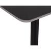 ΤΡΑΠΕΖΙ RAVEN HM18150.02 ΚΕΡΑΜΙΚΟ TOP ΜΕ ΟΨΗ ΜΑΥΡΟ ΜΑΡΜΑΡΟ 160x80x74Υεκ.