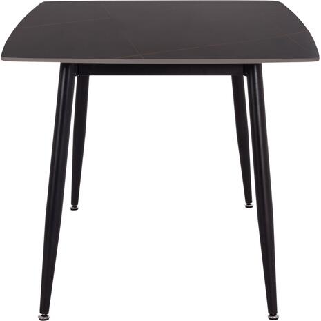 ΤΡΑΠΕΖΙ RAVEN HM18150.02 ΚΕΡΑΜΙΚΟ TOP ΜΕ ΟΨΗ ΜΑΥΡΟ ΜΑΡΜΑΡΟ 160x80x74Υεκ.