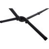 ΑΙΩΡΑ CRAVE HM6304.03 ΑΝΘΡΑΚΙ ΜΕΤΑΛ. ΣΚΕΛΕΤΟΣ--ΜΠΛΕ ΣΚΟΥΡΟ ΠΑΝΙ ΜΕ ΛΕΥΚΗ ΡΙΓΑ 265x93x105Υεκ