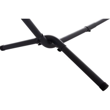 ΑΙΩΡΑ CRAVE HM6304.02 ΑΝΘΡΑΚΙ ΜΕΤΑΛΛΙΚΟΣ ΣΚΕΛΕΤΟΣ--ΜΠΕΖ ΥΦΑΣΜΑ 265x93x105Υεκ