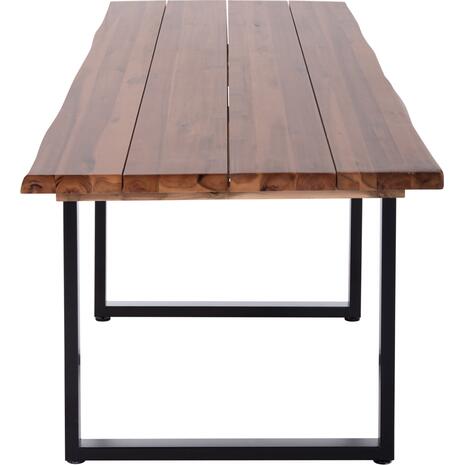 ΤΡΑΠΕΖΙ ΤΡΑΠΕΖΑΡΙΑΣ FRIGGO HM6298.01 ΞΥΛΟ ΑΚΑΚΙΑΣ-3,5εκ πάχος 200x100x77Υεκ.