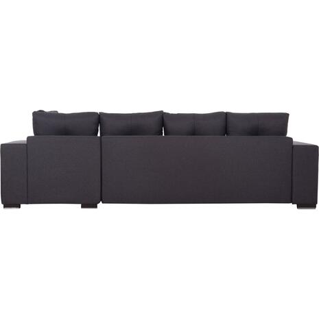 ΓΩΝΙΑΚΟΣ ΚΑΝΑΠΕΣ-ΚΡΕΒΑΤΙ ΜΕ ΑΠΟΘ.ΧΩΡΟ TRENDSTON HM3302.01R ΓΚΡΙ ΥΦΑΣΜΑ 298x177x95Υεκ