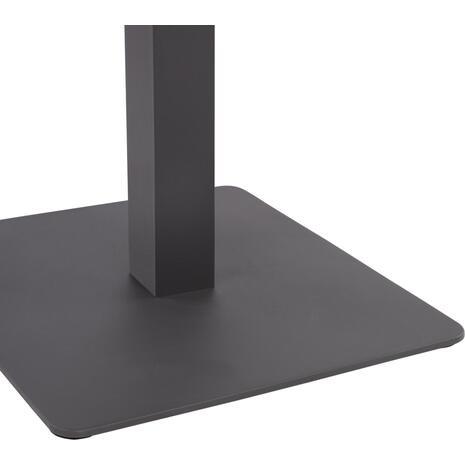ΒΑΣΗ ΜΕΤΑΛΛΙΚΗ ΓΚΡΙ 40X40X72Υεκ. HM414.20