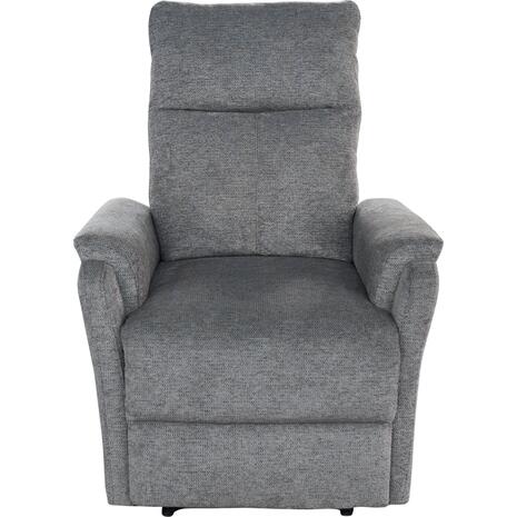 ΠΟΛΥΘΡΟΝΑ RELAX ΜΕ ΗΛΕΚΤΡΙΚΗ ΑΝΑΚΛΙΣΗ SYNTHIA HM3309.03 ΓΚΡΙ ΥΦΑΣΜΑ 75x86x100Yεκ