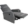 ΠΟΛΥΘΡΟΝΑ RELAX ΜΕ ΗΛΕΚΤΡΙΚΗ ΑΝΑΚΛΙΣΗ SYNTHIA HM3309.03 ΓΚΡΙ ΥΦΑΣΜΑ 75x86x100Yεκ