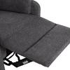 ΠΟΛΥΘΡΟΝΑ RELAX ΜΕ ΗΛΕΚΤΡΙΚΗ ΑΝΑΚΛΙΣΗ SYNTHIA HM3309.03 ΓΚΡΙ ΥΦΑΣΜΑ 75x86x100Yεκ
