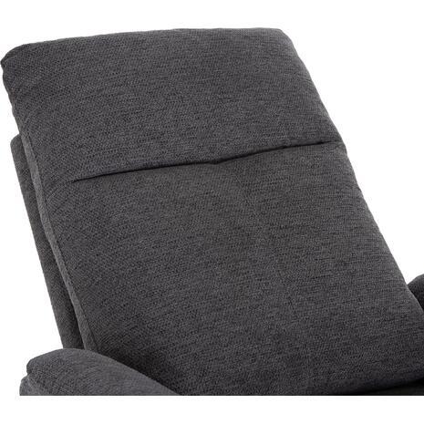 ΠΟΛΥΘΡΟΝΑ RELAX ΜΕ ΗΛΕΚΤΡΙΚΗ ΑΝΑΚΛΙΣΗ SYNTHIA HM3309.03 ΓΚΡΙ ΥΦΑΣΜΑ 75x86x100Yεκ
