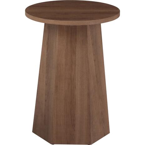 ΤΡΑΠΕΖΙ ΣΑΛΟΝΙΟΥ CARPEN HM18270 MDF ΜΕ ΕΠΕΝΔΥΣΗ PAPERWOOD Φ40x55Υεκ.