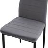 ΣΕΤ ΤΡΑΠΕΖΑΡΙΑΣ 5ΤΜΧ LADY HM21199.01 ΓΥΑΛΙ--ΜΕΤΑΛΛΟ ΣΕ ΜΑΥΡΟ & ΒΕΛΟΥΔΟ ΓΚΡΙ