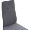 ΣΕΤ ΤΡΑΠΕΖΑΡΙΑΣ 5ΤΜΧ LADY HM21199.01 ΓΥΑΛΙ--ΜΕΤΑΛΛΟ ΣΕ ΜΑΥΡΟ & ΒΕΛΟΥΔΟ ΓΚΡΙ