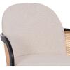 ΠΟΛΥΘΡΟΝΑ ΤΡΑΠΕΖΑΡΙΑΣ BECKER HM18246.02 PLYWOOD ΜΑΥΡΟ--ΕΚΡΟΥ ΥΦΑΣΜΑ 54x62x79Υεκ. (σετ 2 τεμαχίων)