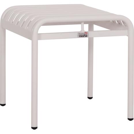 ΣΚΑΜΠΟ ΑΛΟΥΜΙΝΙΟΥ RACHEL HM6340.02 ΛΕΥΚΟ 45x45x46Υεκ.