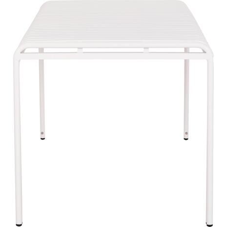 ΤΡΑΠΕΖΙ ΑΛΟΥΜΙΝΙΟΥ RACHEL HM6339.02 ΛΕΥΚΟ 150x80x75Υεκ.