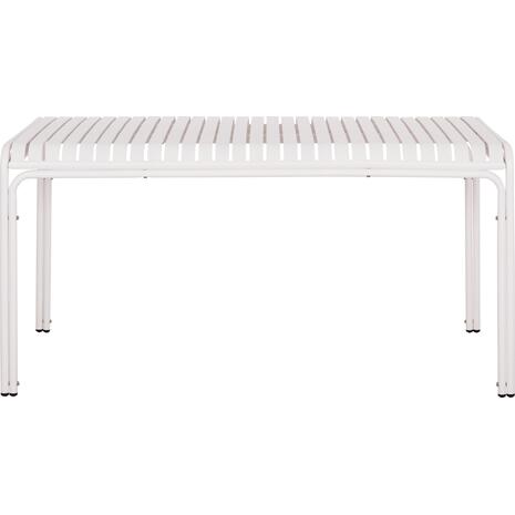 ΤΡΑΠΕΖΙ ΑΛΟΥΜΙΝΙΟΥ RACHEL HM6339.02 ΛΕΥΚΟ 150x80x75Υεκ.