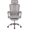 ΚΑΡΕΚΛΑ ΓΡΑΦΕΙΟΥ BARNET HM18258.02 ΓΚΡΙ MESH-ΓΚΡΙ ΣΚΕΛΕΤΟΣ NYLON 61x62x123Υ